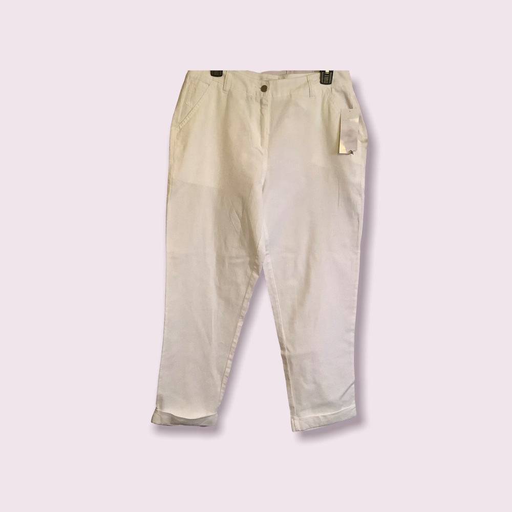 NWT coastal grandma style, New Direction Cotton casual pants size 6